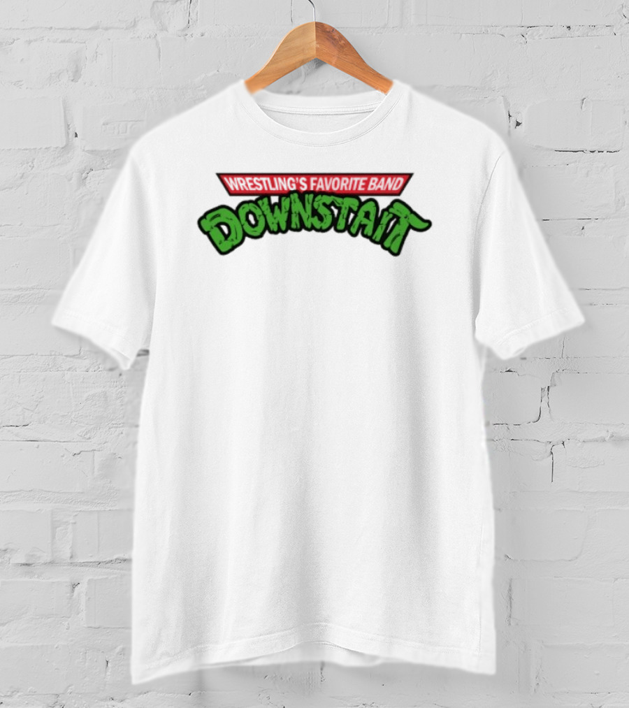 Wrestling's Favorite Band Downstait Wrestling Music T-Shirt