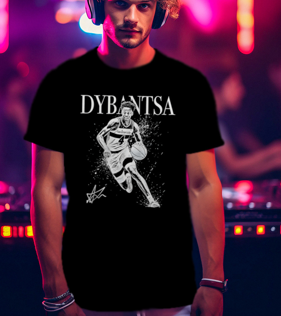 DYBANTSA Washington Wizards NBA Player AJ T-Shirt