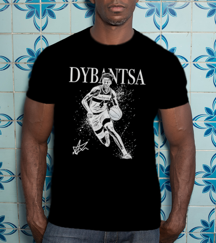 DYBANTSA Washington Wizards NBA Player AJ T-Shirt