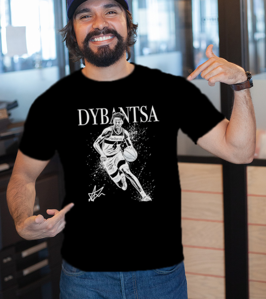 DYBANTSA Washington Wizards NBA Player AJ T-Shirt