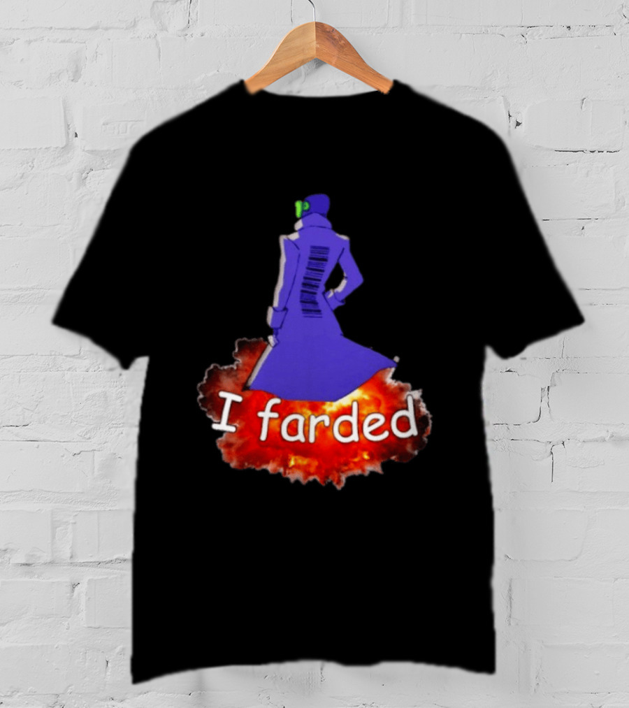 I Farded Meme Comedy Explosion Humor T-Shirt