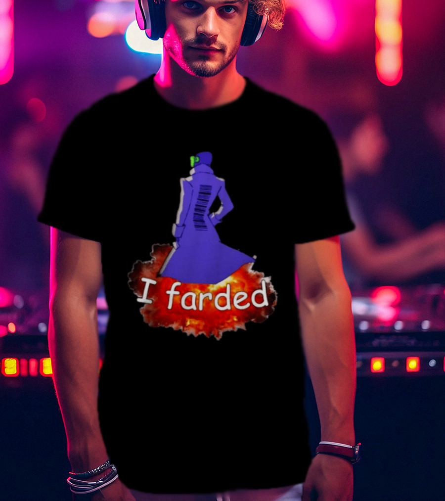 I Farded Meme Comedy Explosion Humor T-Shirt