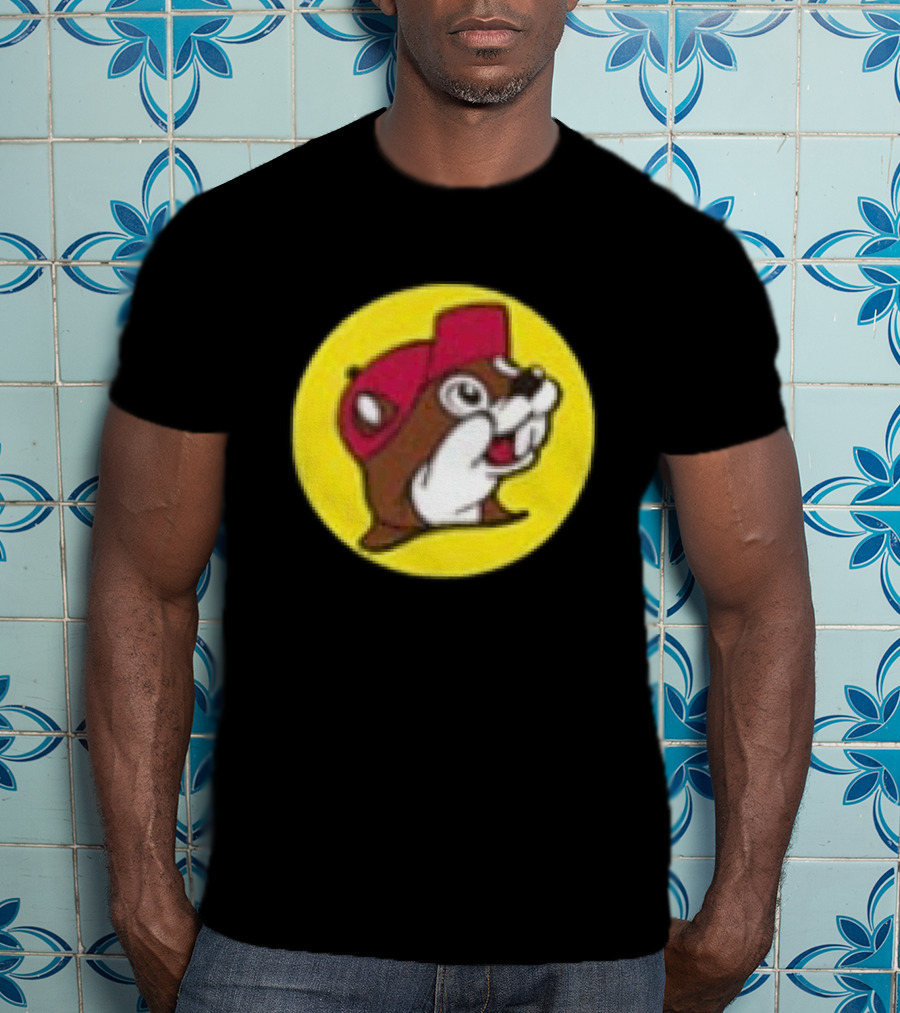 Buc Ee's Fresh Brisket On The Board Two Sided Beavers Texas BBQ T-Shirt