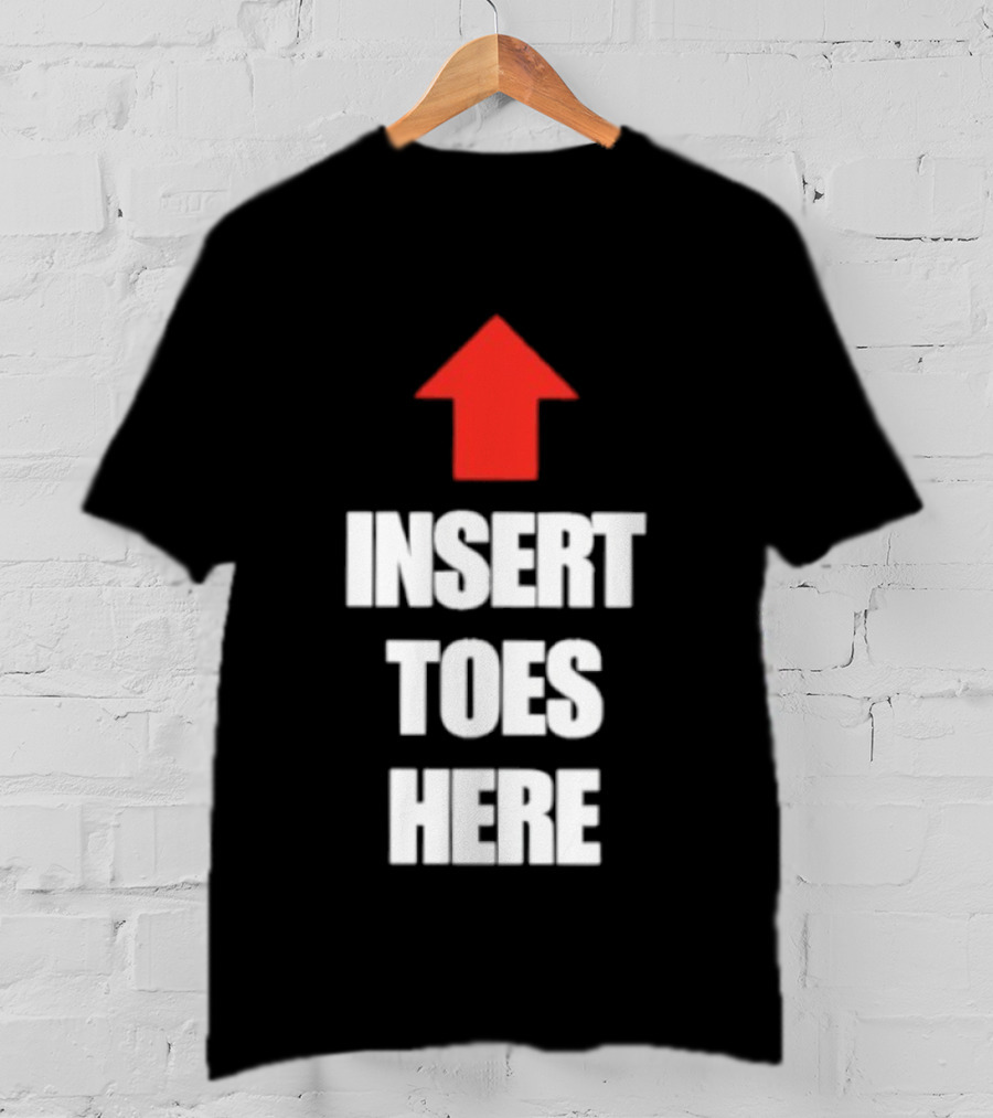 Insert Toes Here Red Arrow Top T-Shirt