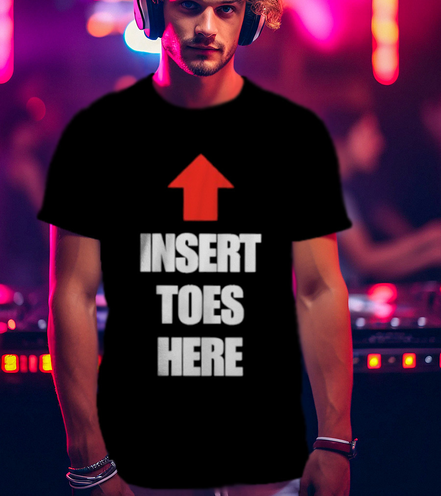 Insert Toes Here Red Arrow Top T-Shirt