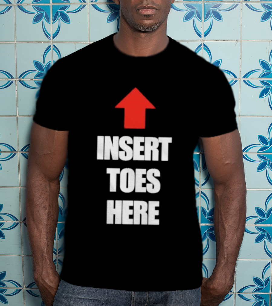 Insert Toes Here Red Arrow Top T-Shirt