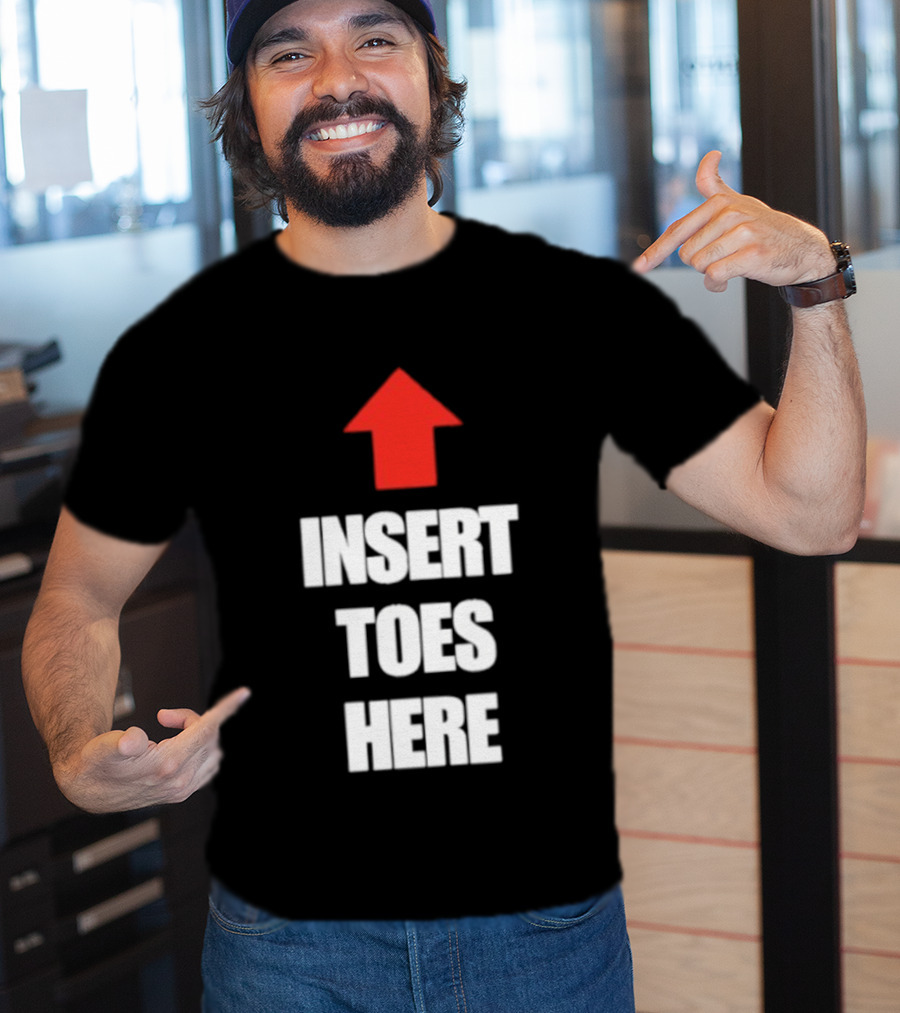 Insert Toes Here Red Arrow Top T-Shirt