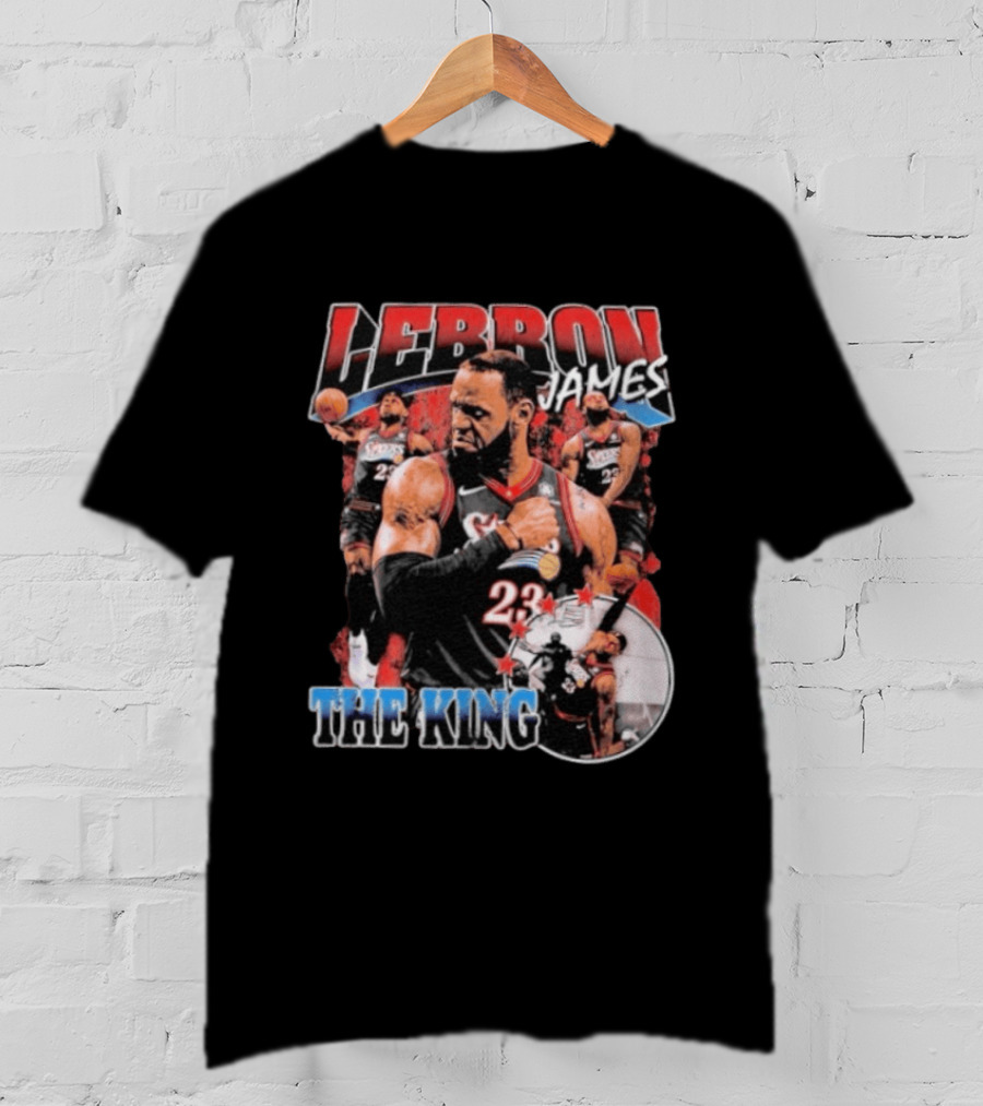 LeBron James The King Sixers 23 Basketball Champion T-Shirt