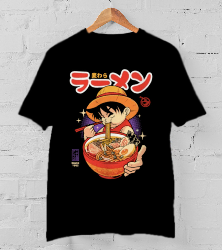 Luffy Ramen Iwara One Piece Since 1997 T-Shirt