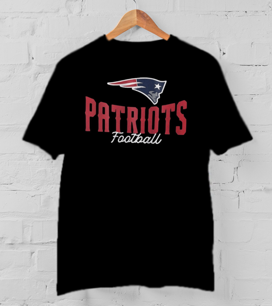 Patriots Football New England 1960 AFC East Two Sided T-Shirt