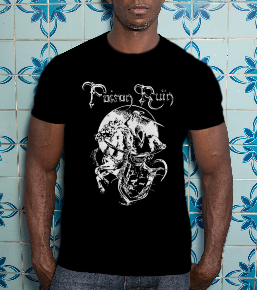 Poison Ruin Swamp Black Rider T-Shirt