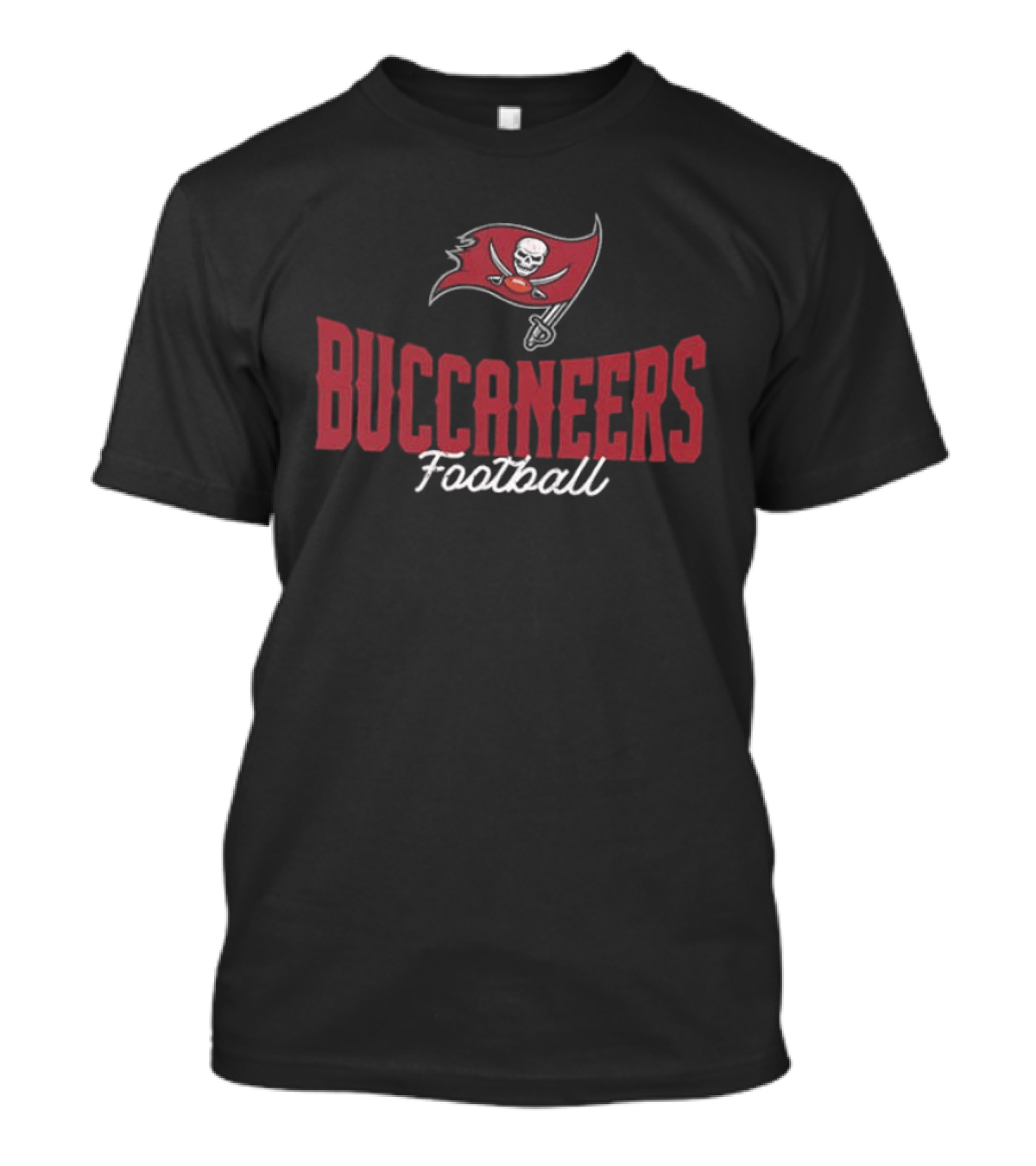Tampa Bay Buccaneers Football 1976 NFC South Vintage Style Buccaneers Flag T-Shirt