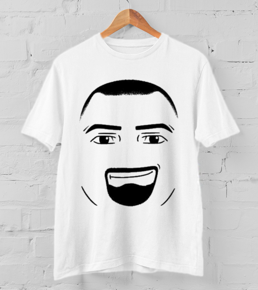 Aldoswag Roblaldo Smiling Face Drawing T-Shirt