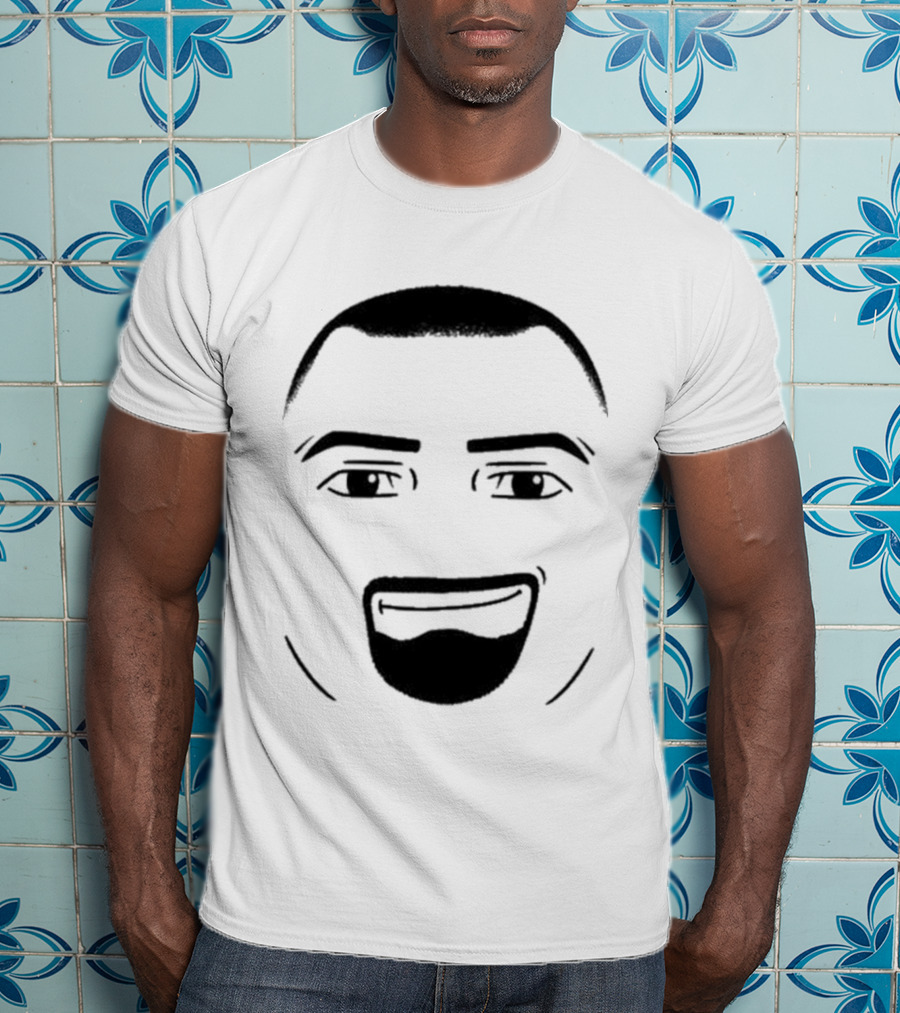 Aldoswag Roblaldo Smiling Face Drawing T-Shirt