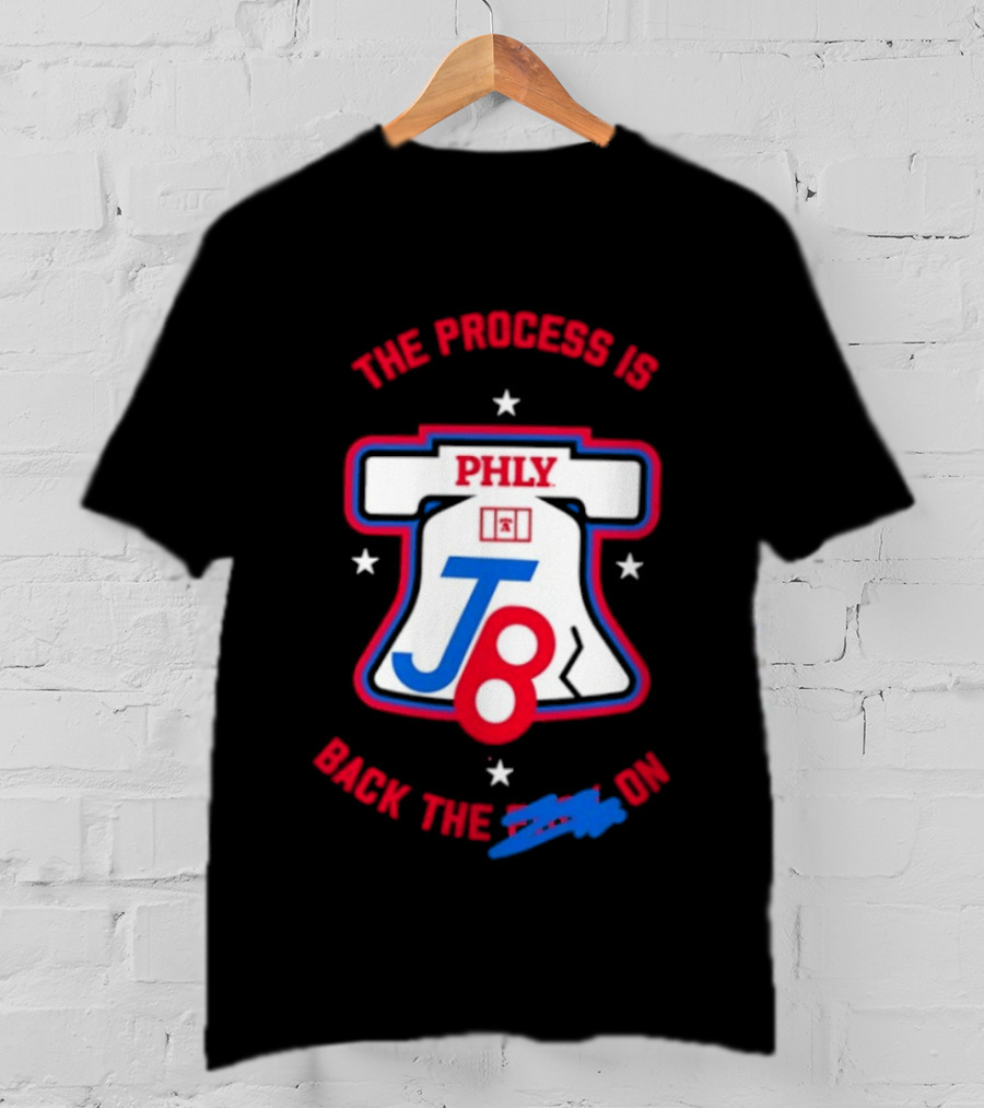 PHLY The Process Is Back Jalen Brunson Philadelphia 76ers T-Shirt