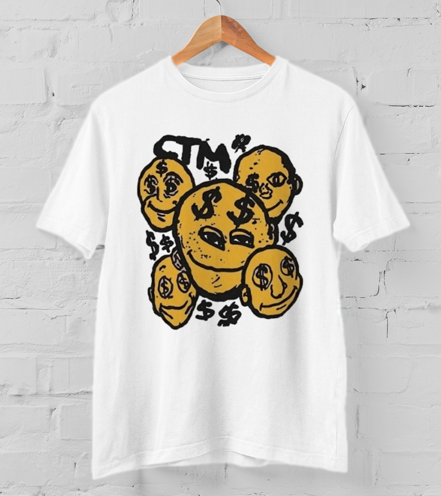 CTM Money Faces Dollar Sign Expressions T-Shirt