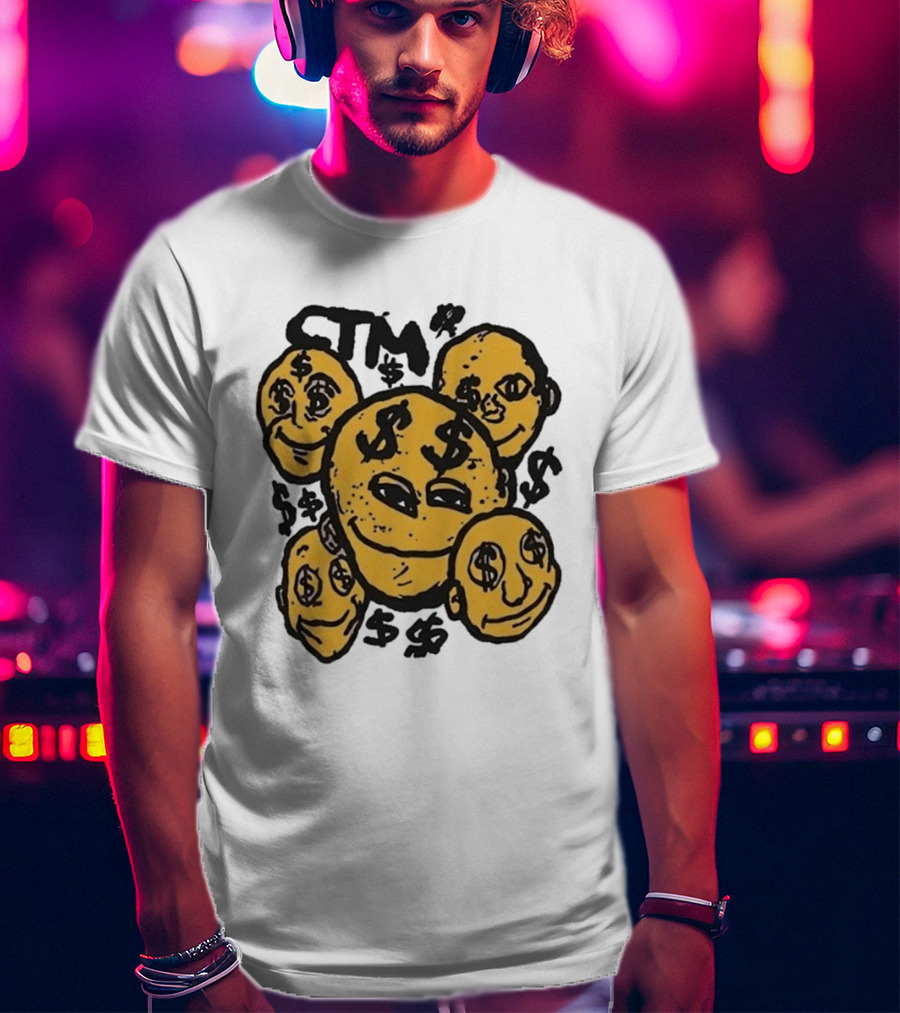 CTM Money Faces Dollar Sign Expressions T-Shirt