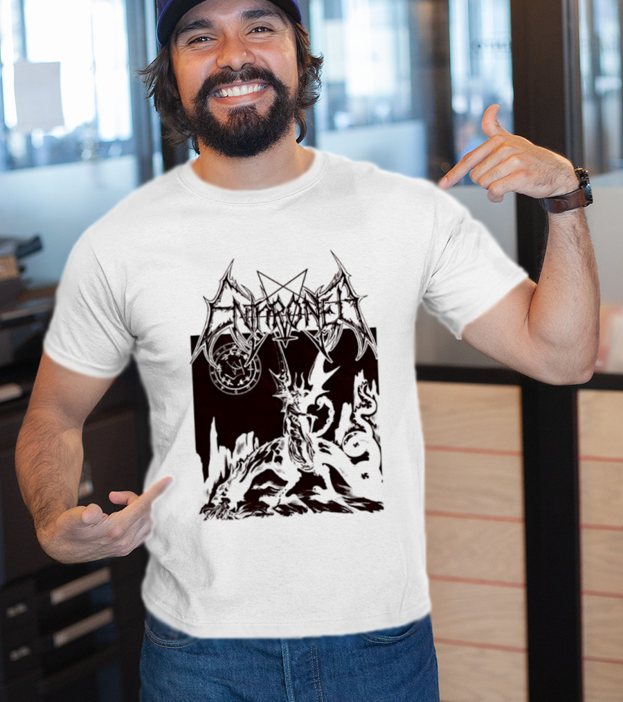 Enthroned Ashspawn Dried Blood Sand Low God's Scourge Of Defent Two Sided T-Shirt