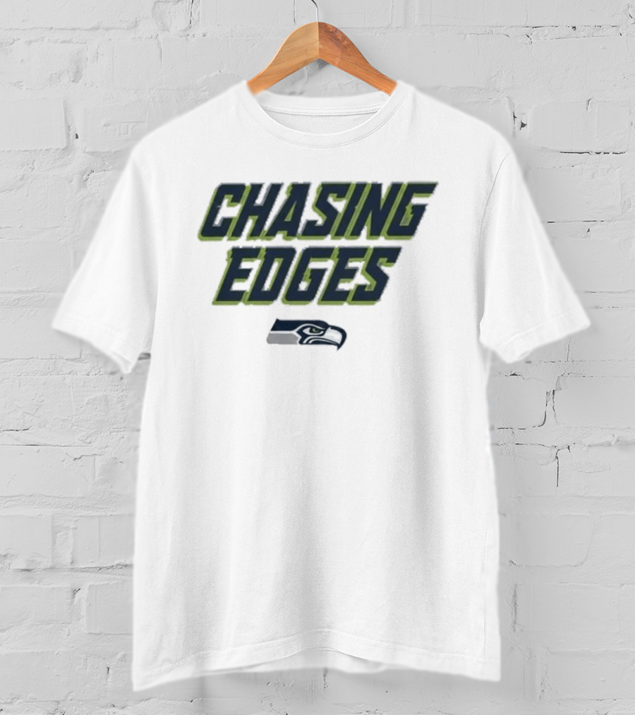 Chasing Edges Seattle Football Team Hawk T-Shirt