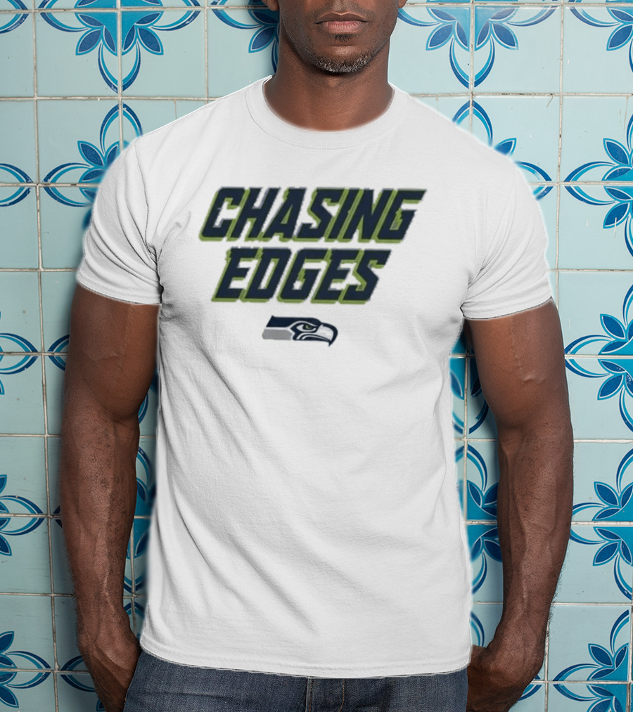 Chasing Edges Seattle Football Team Hawk T-Shirt