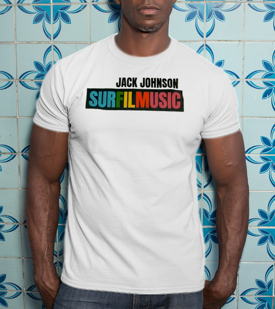 Jack Johnson Surfilmusic Tour 2026 Colorful T-Shirt