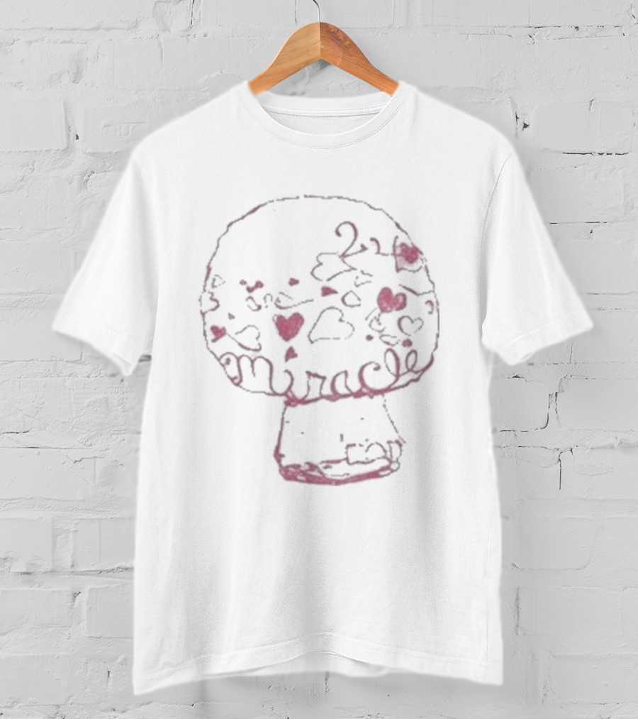 Joe Burrow Nahmias Miracle Mushroom Hearts T-Shirt