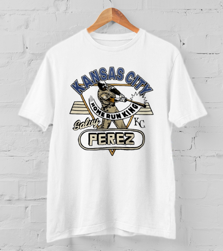 Kansas City Salvy Perez Home Run King KC T-Shirt