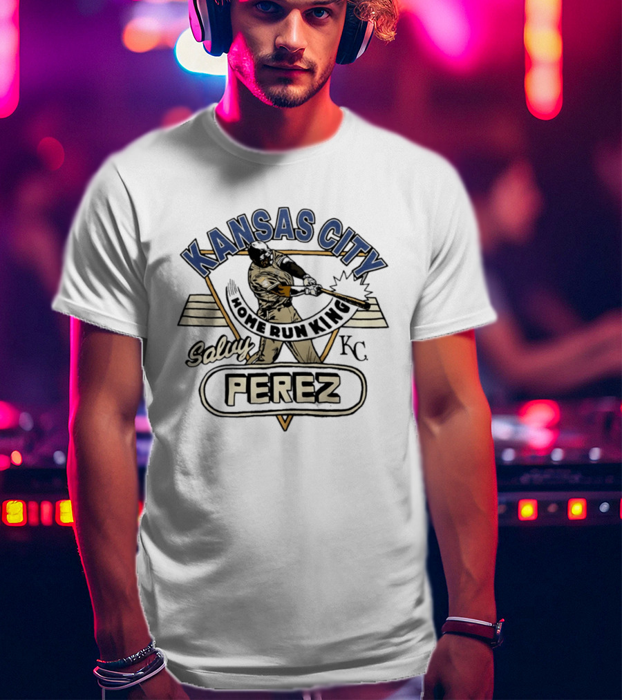 Kansas City Salvy Perez Home Run King KC T-Shirt
