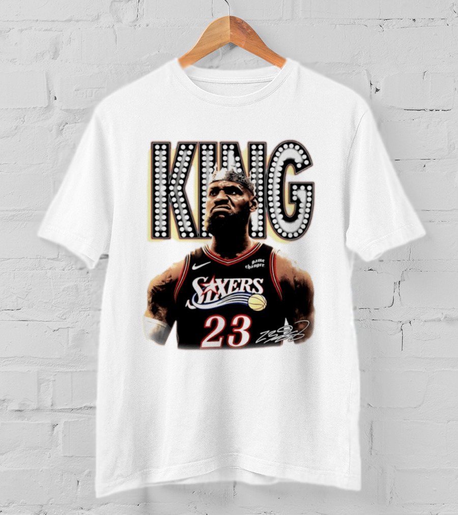 Philadelphia 76ers King James 23 Game Changer T-Shirt