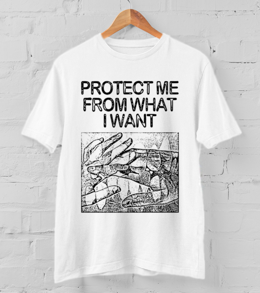Protect Me From What I Want Jenny Holzer Text And Abstract T-Shirt