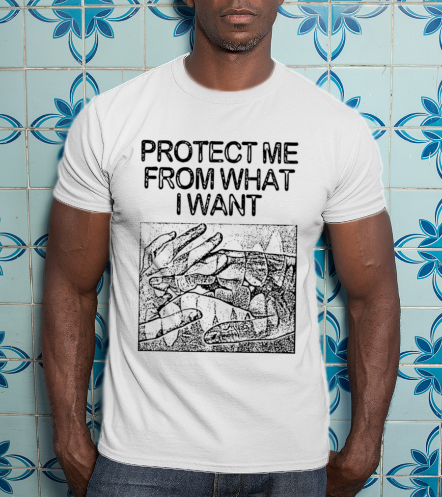 Protect Me From What I Want Jenny Holzer Text And Abstract T-Shirt