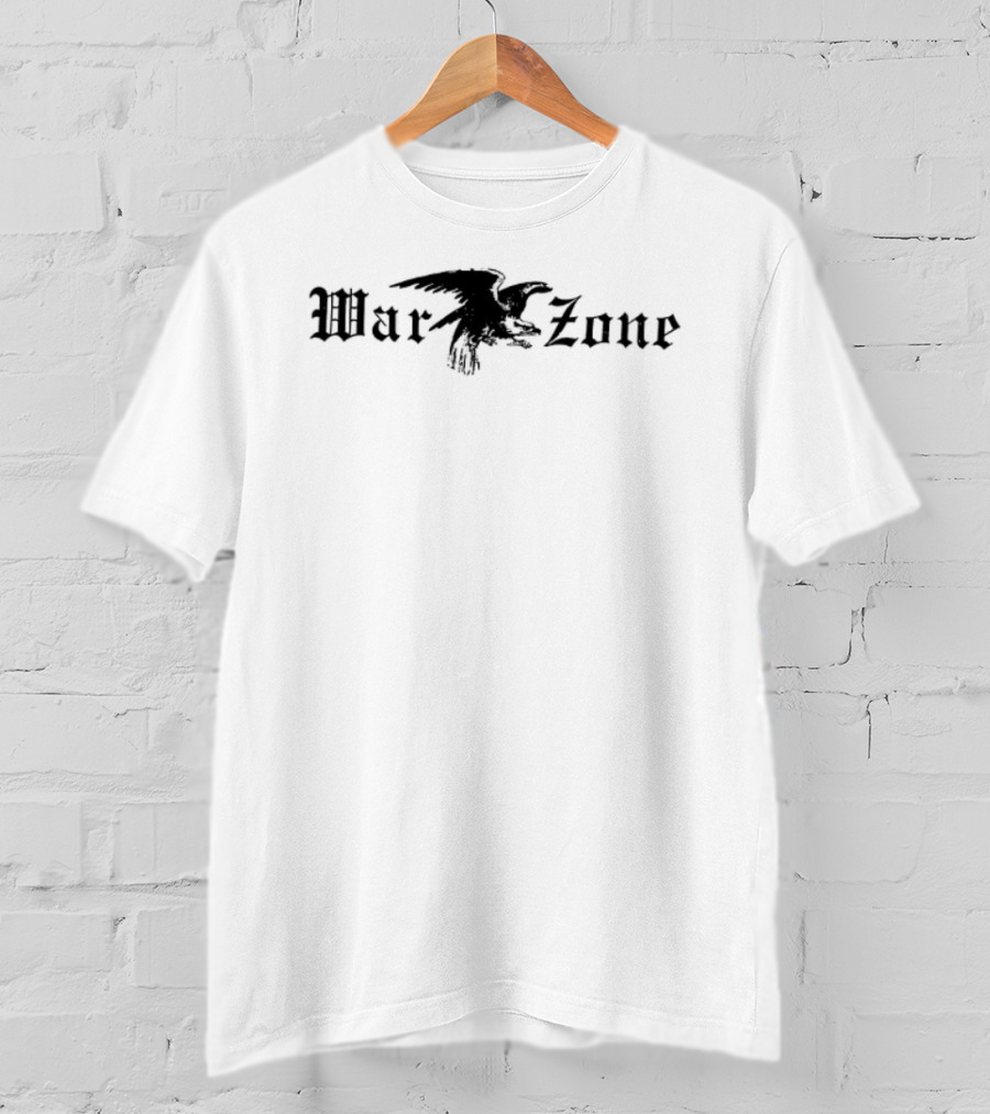 War Zone Dedicated Hardcore Music Movement Never Forget 2 Sided T-Shirt