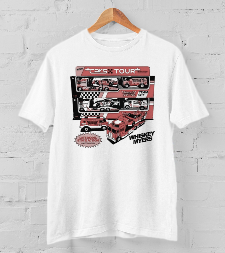Whiskey Myers 2026 Cars Tour New Edition Racing Truck And Trailer T-Shirt