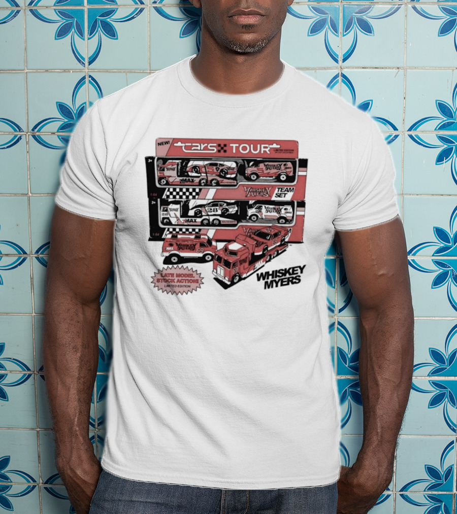 Whiskey Myers 2026 Cars Tour New Edition Racing Truck And Trailer T-Shirt