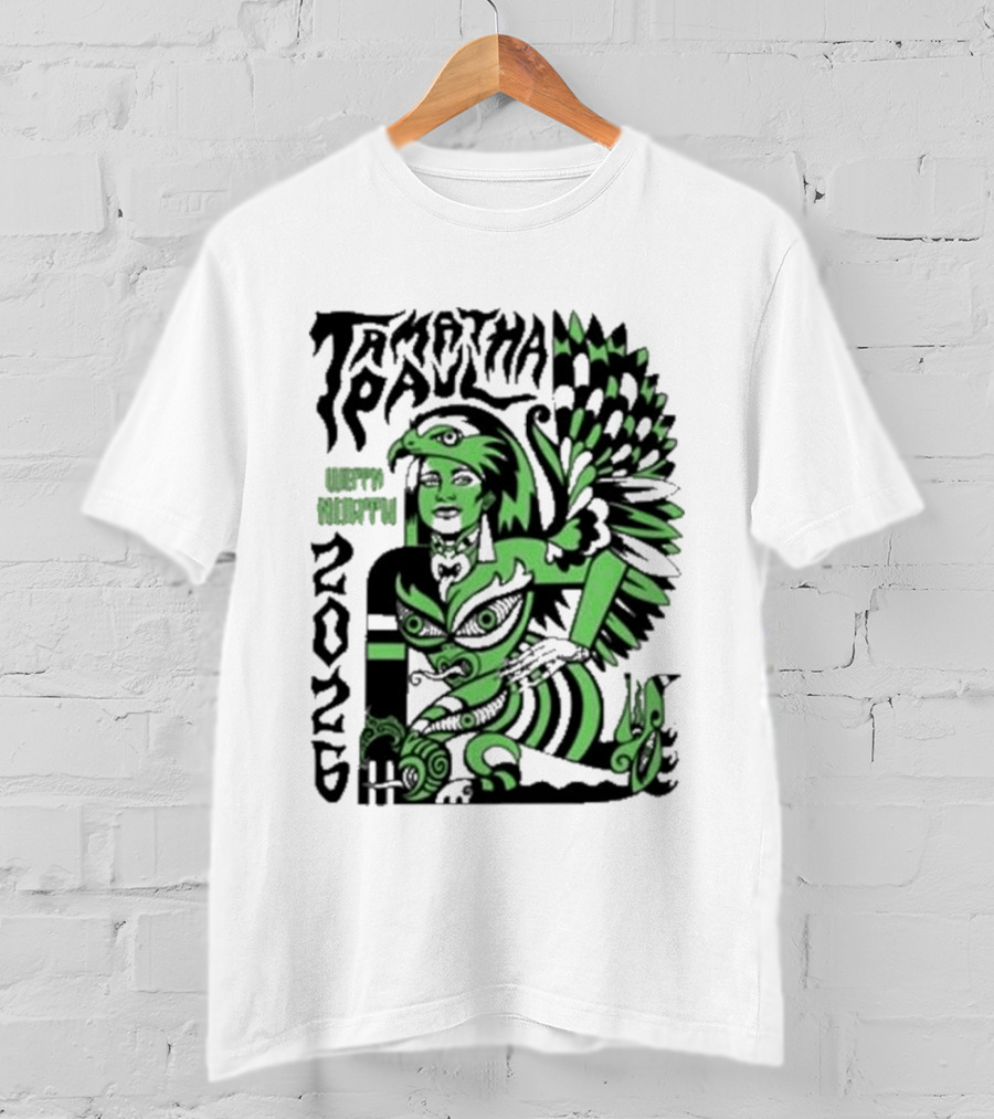 Xoe Hall X Tamatha Paul 2026 Te Atatu Whero Kakapo T-Shirt