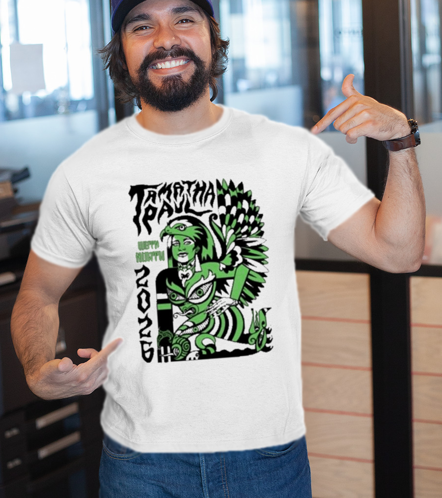 Xoe Hall X Tamatha Paul 2026 Te Atatu Whero Kakapo T-Shirt