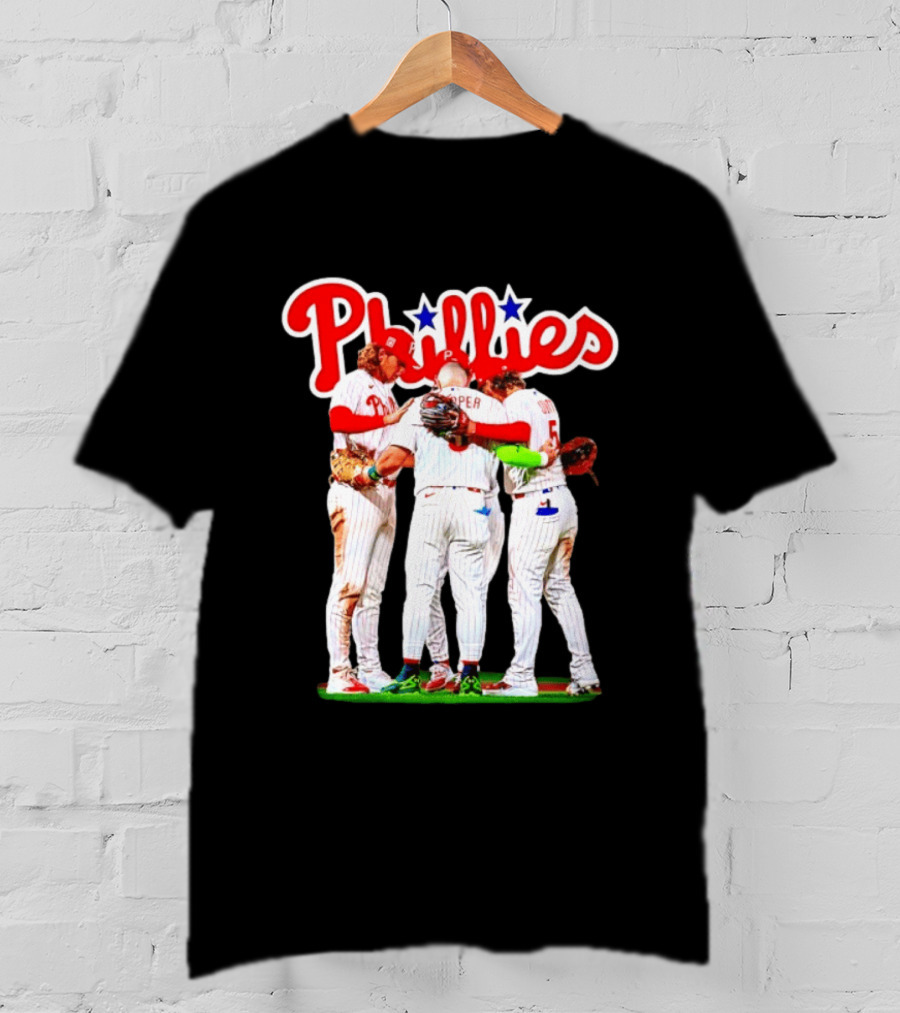 Bryce Harper Alec Bohm Edmundo Sosa Bryson Stott Philadelphia Phillies Team Unity T-Shirt