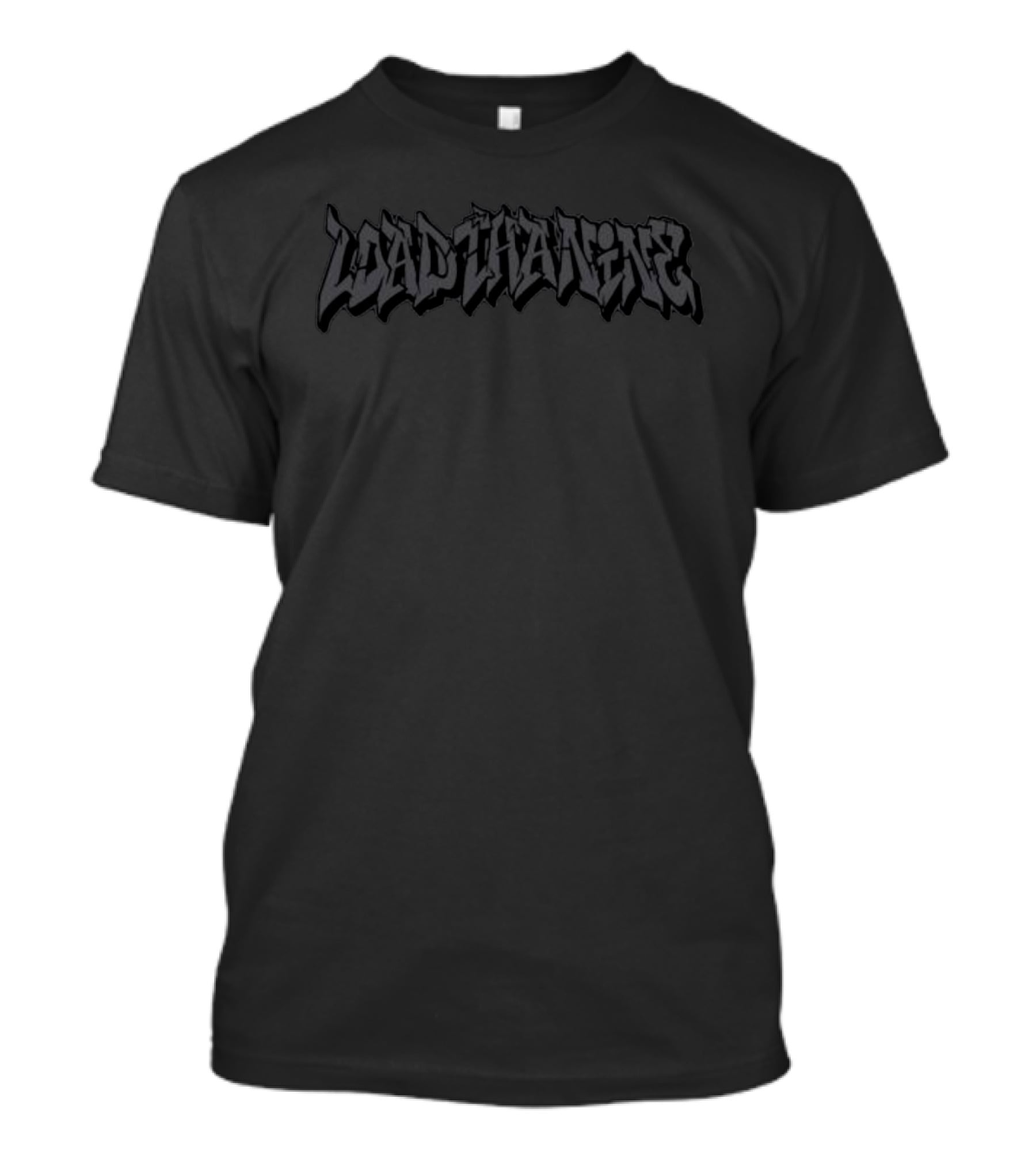 Load Tha Nine Blackout Graffiti T-Shirt