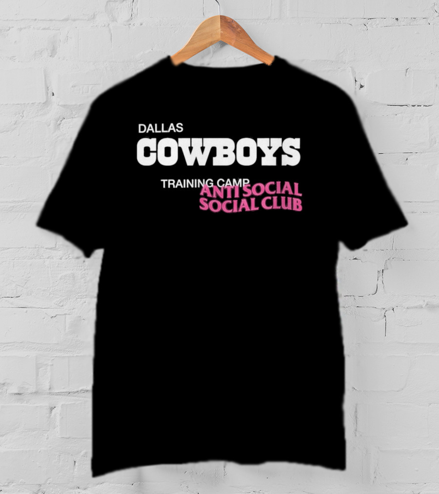 Dallas Cowboys Training Camp Anti Social Social Club T-Shirt