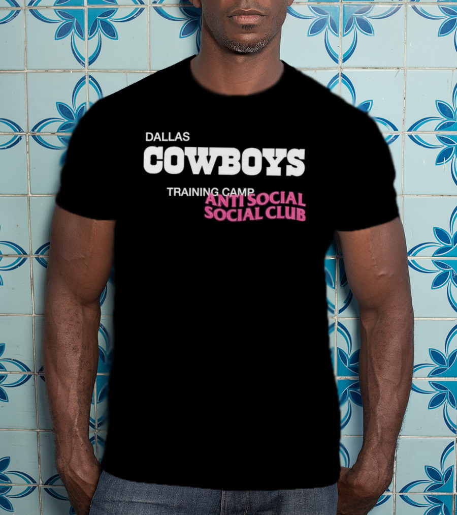 Dallas Cowboys Training Camp Anti Social Social Club T-Shirt