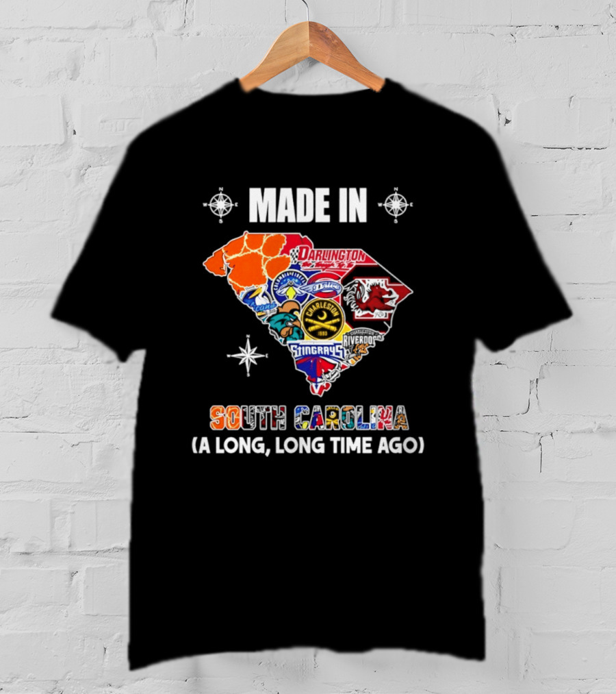 Made In South Carolina Darlington Gamecocks Stingrays A Long Long Time Ago T-Shirt