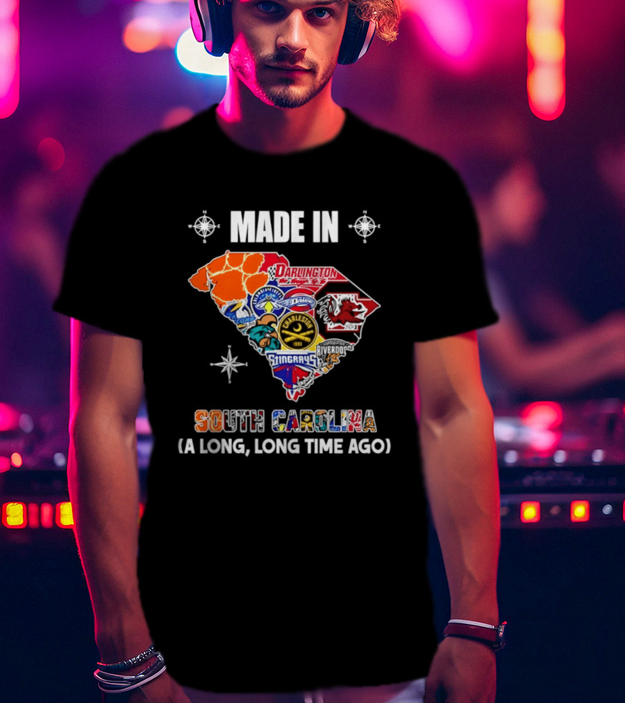 Made In South Carolina Darlington Gamecocks Stingrays A Long Long Time Ago T-Shirt