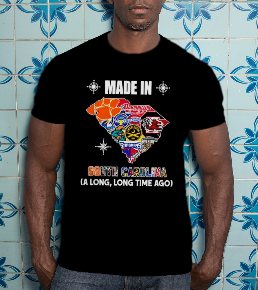 Made In South Carolina Darlington Gamecocks Stingrays A Long Long Time Ago T-Shirt