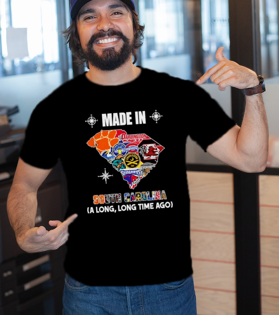Made In South Carolina Darlington Gamecocks Stingrays A Long Long Time Ago T-Shirt