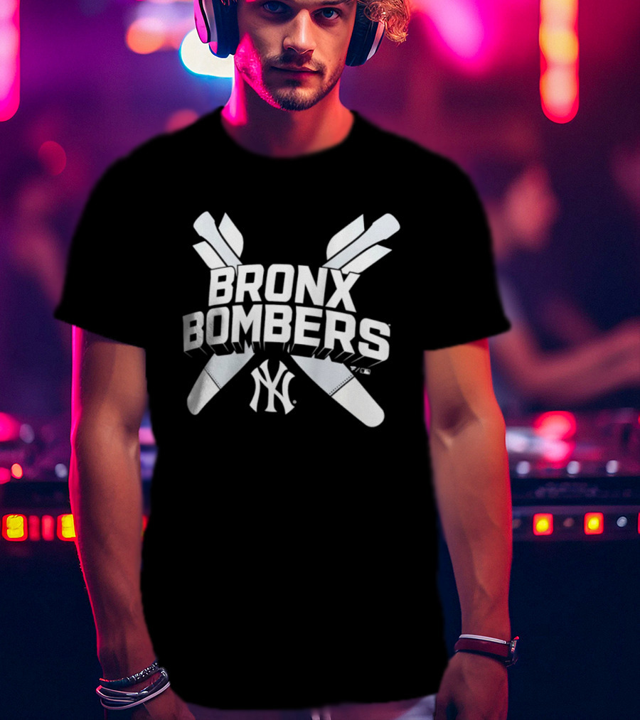 Men's New York Yankees Bronx Bombers Fanatics Navy T-Shirt