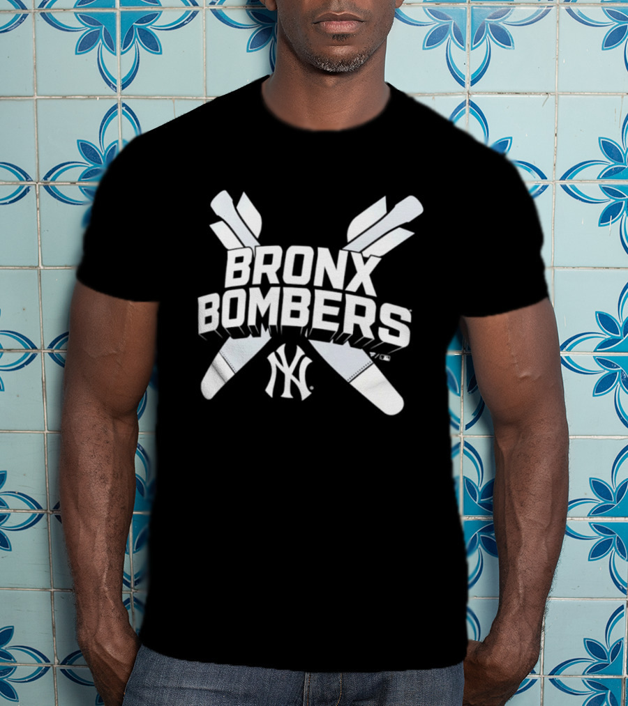 Men's New York Yankees Bronx Bombers Fanatics Navy T-Shirt