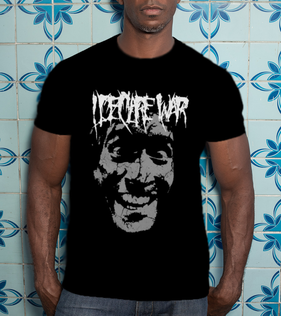 Merchnow Store Shop Groovy Black Ice Nine Kills Face T-Shirt