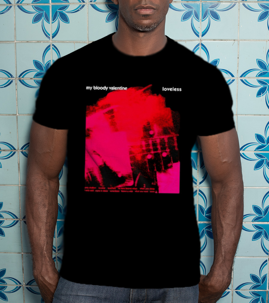 My Bloody Valentine Loveless Album Cover Classic Shoegaze Music Fan Favorite T-Shirt