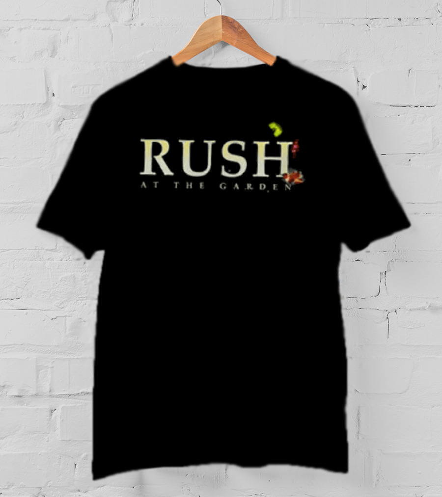Rush At The Garden Madison Square 2026 New York Event Exclusive Tour T-Shirt