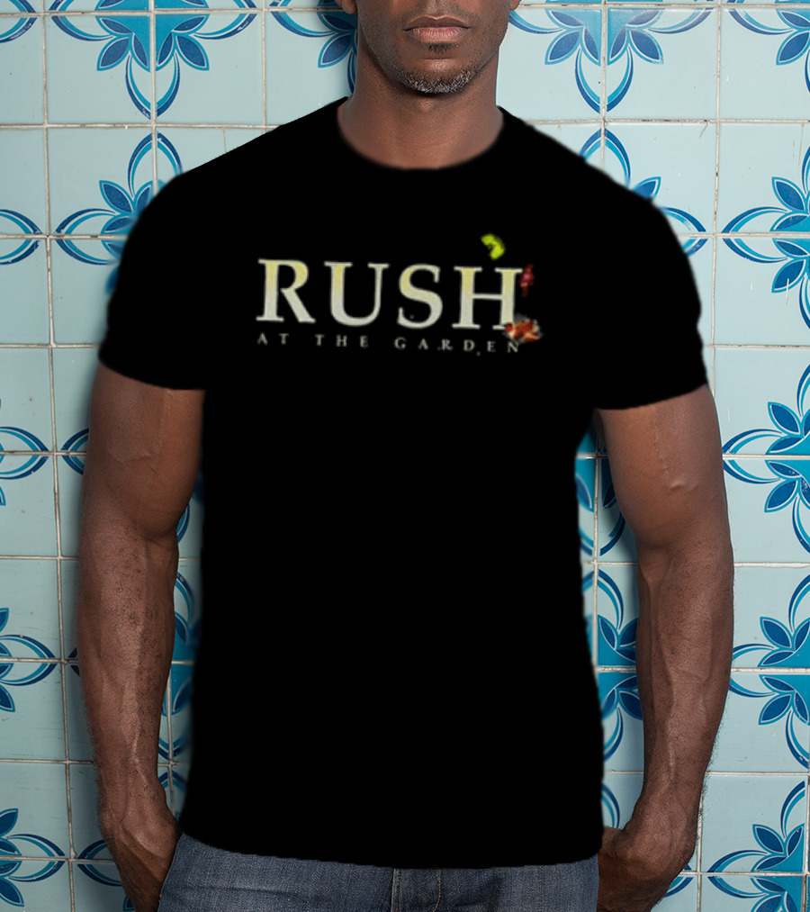 Rush At The Garden Madison Square 2026 New York Event Exclusive Tour T-Shirt